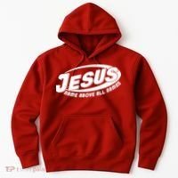 Jesus Name Above All Names Sports Style Logo Hoodie thumb 0