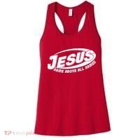 Jesus Name Above All Names Sports Style Logo Women's Tank Top thumb 0