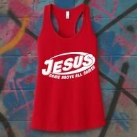Jesus Name Above All Names Sports Style Logo Women's Tank Top thumb 3