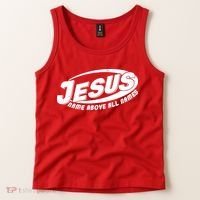 Jesus Name Above All Names Sports Style Logo Tank Top thumb 2
