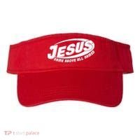 Jesus Name Above All Names Sports Style Logo Visor thumb 0