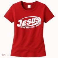 Jesus Name Above All Names Sports Style Logo Women's T-Shirt thumb 0