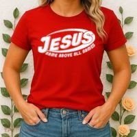 Jesus Name Above All Names Sports Style Logo Women's T-Shirt thumb 2