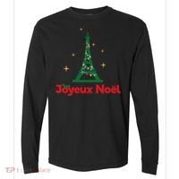 Joyeux Noel French Merry Christmas Comfort Colors Heavyweight Long Sleeve T-Shirt thumb 0