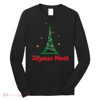 Joyeux Noel French Merry Christmas Long Sleeve Shirt thumb 0