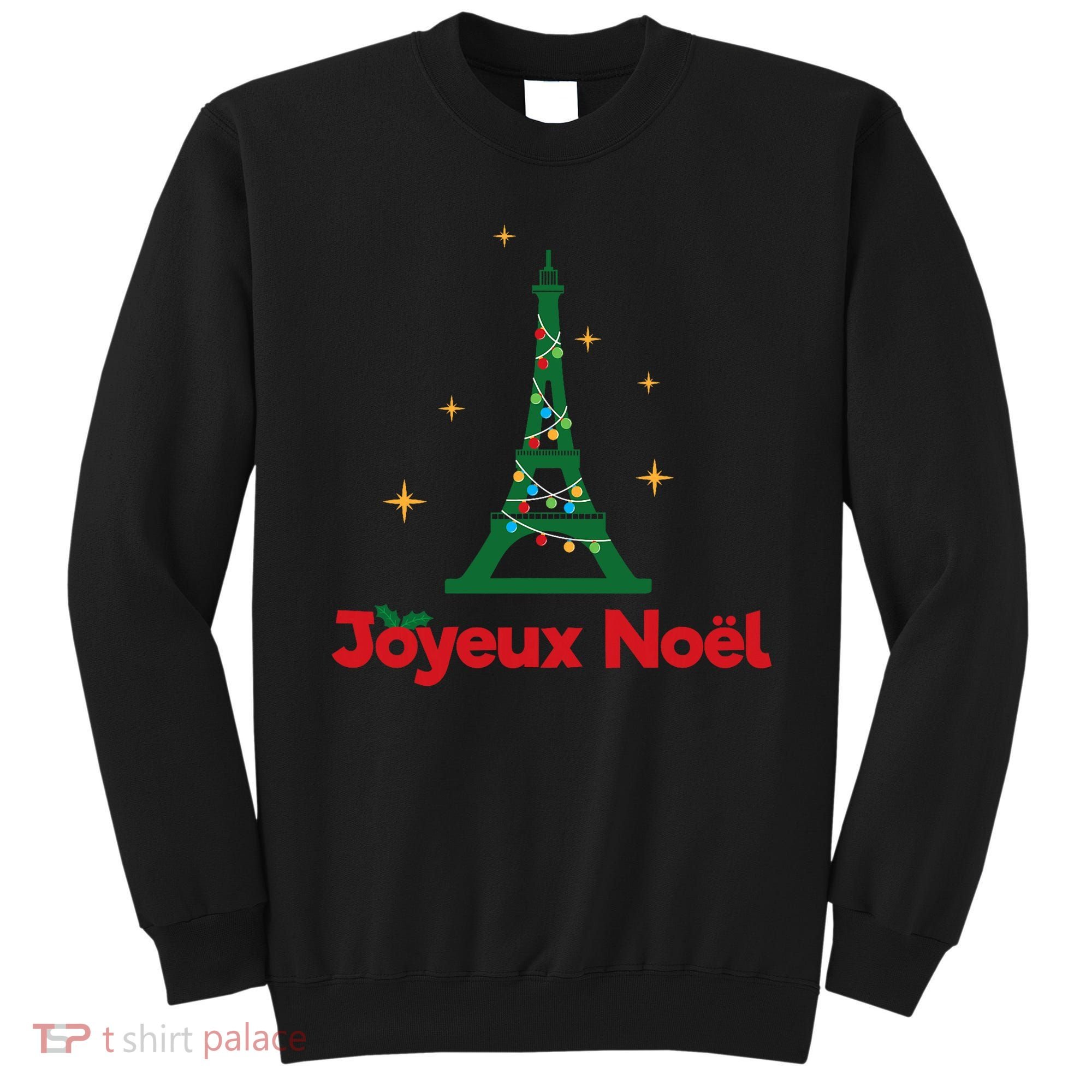 Joyeux Noel French Merry Christmas Sweatshirt