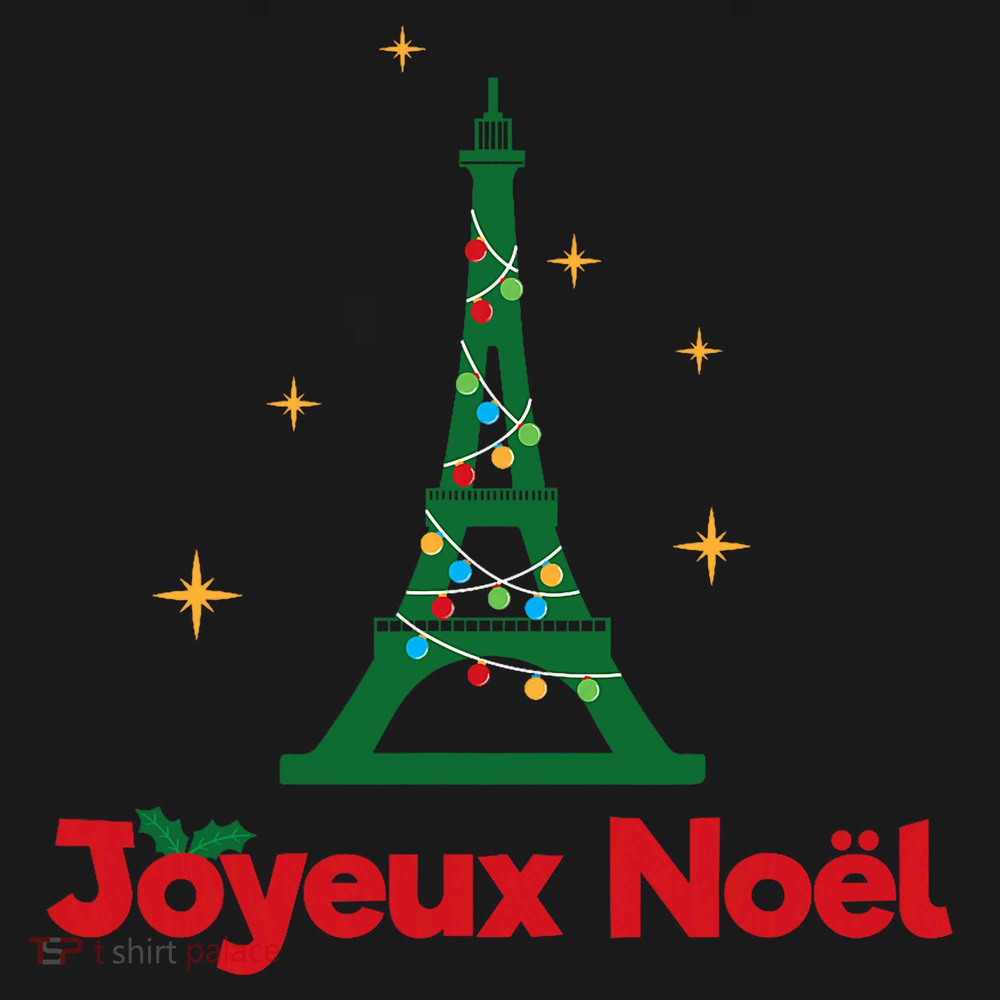 Joyeux Noel French Merry Christmas Sweatshirt