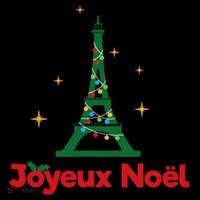 Joyeux Noel French Merry Christmas T-Shirt thumb 7
