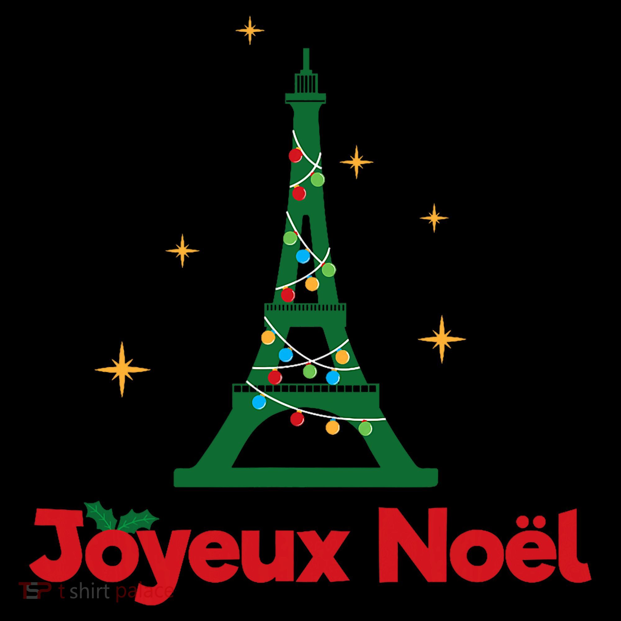 Joyeux Noel French Merry Christmas T-Shirt