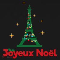 Joyeux Noel French Merry Christmas Women's Hoodie thumb 2