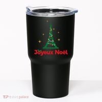 Joyeux Noel French Merry Christmas Tumbler thumb 0