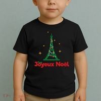Joyeux Noel French Merry Christmas Toddler T-Shirt thumb 2