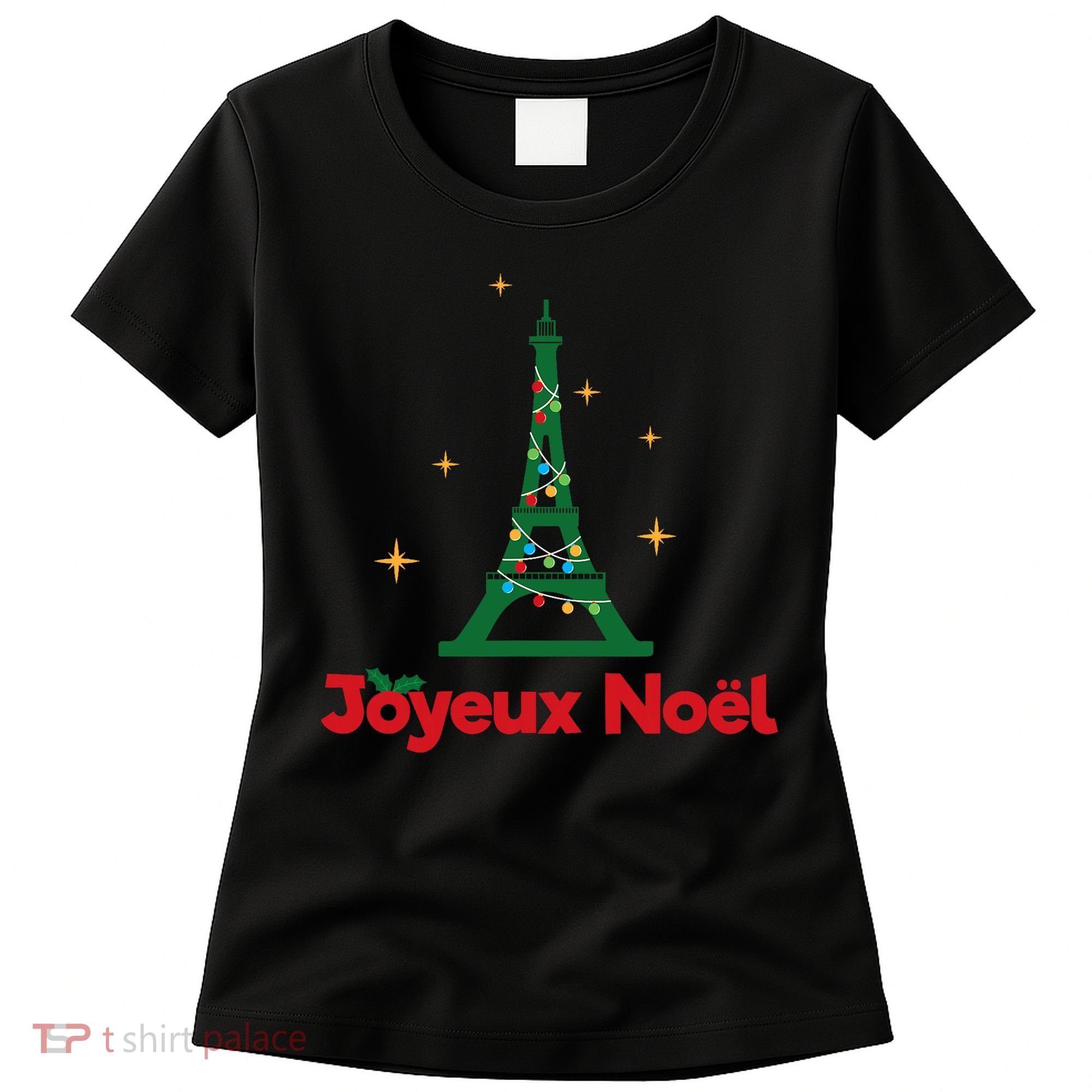 Joyeux Noel French Merry Christmas Women's T-Shirt