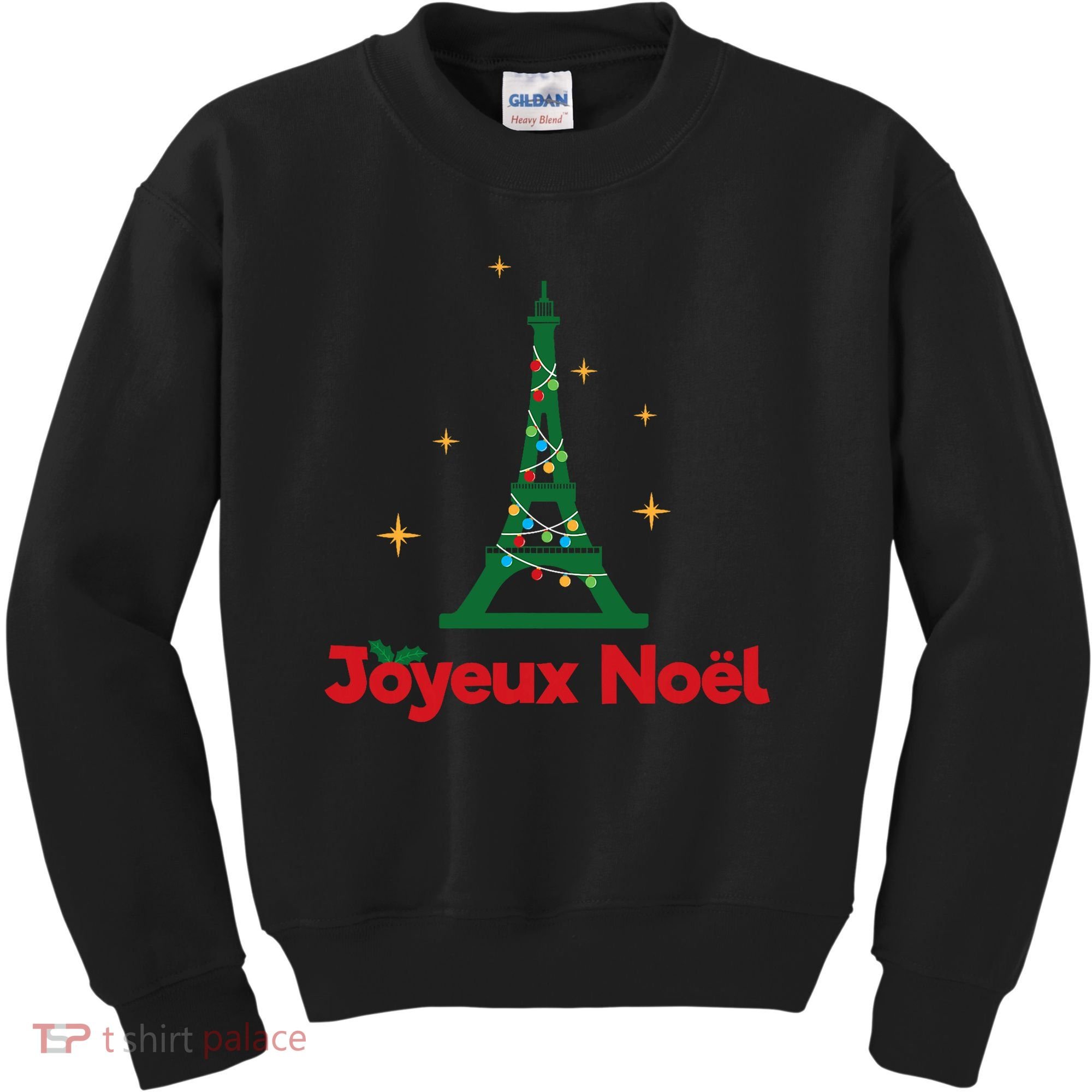 Joyeux Noel French Merry Christmas Kids Sweatshirt