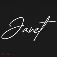 Janet Name In Script Lettering Toddler Hoodie thumb 2