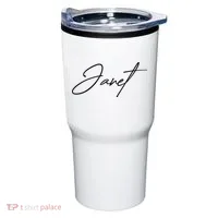 Janet Name In Script Lettering Tumbler thumb 0