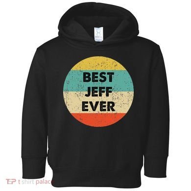Jeff Name Toddler Hoodie