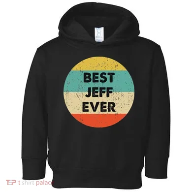 Jeff Name Toddler Hoodie
