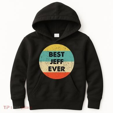 Jeff Name Kids Hoodie