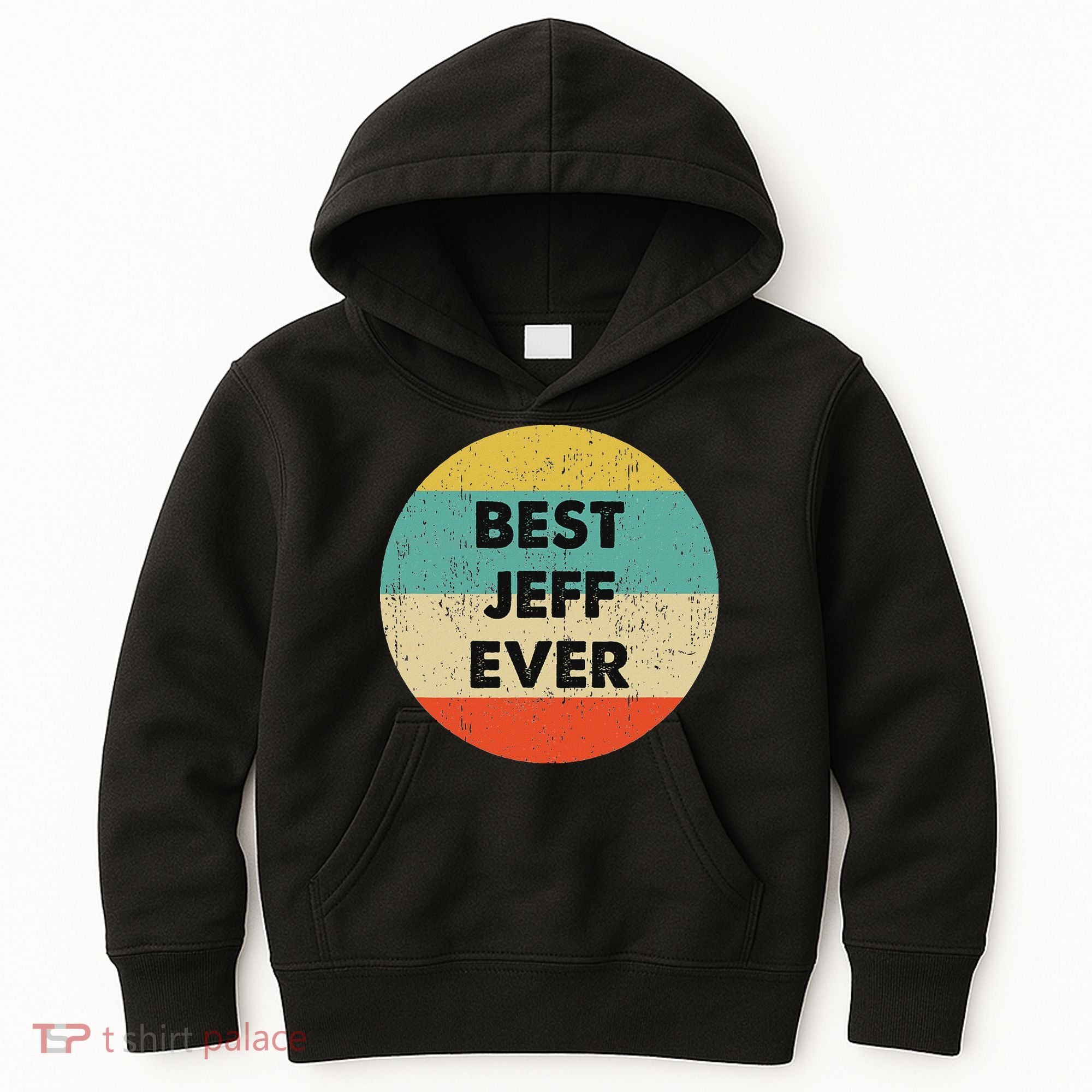 Jeff Name Kids Hoodie