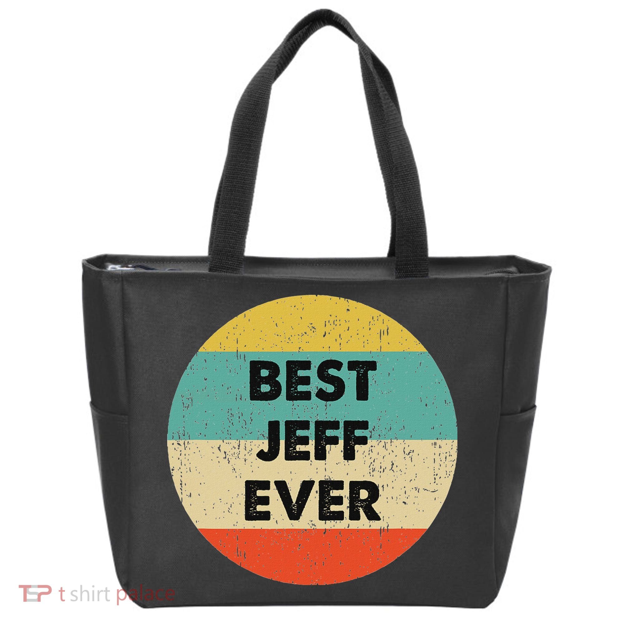 Jeff Name Tote Bag
