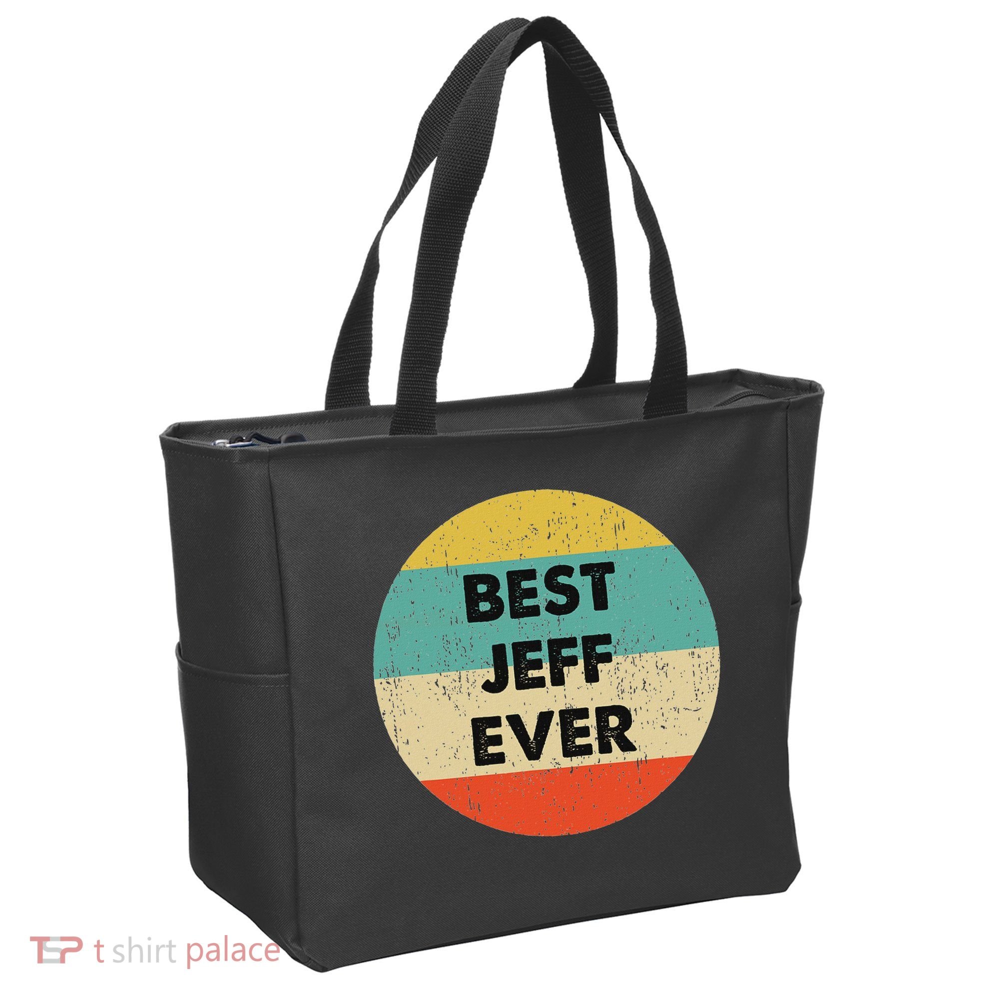 Jeff Name Tote Bag