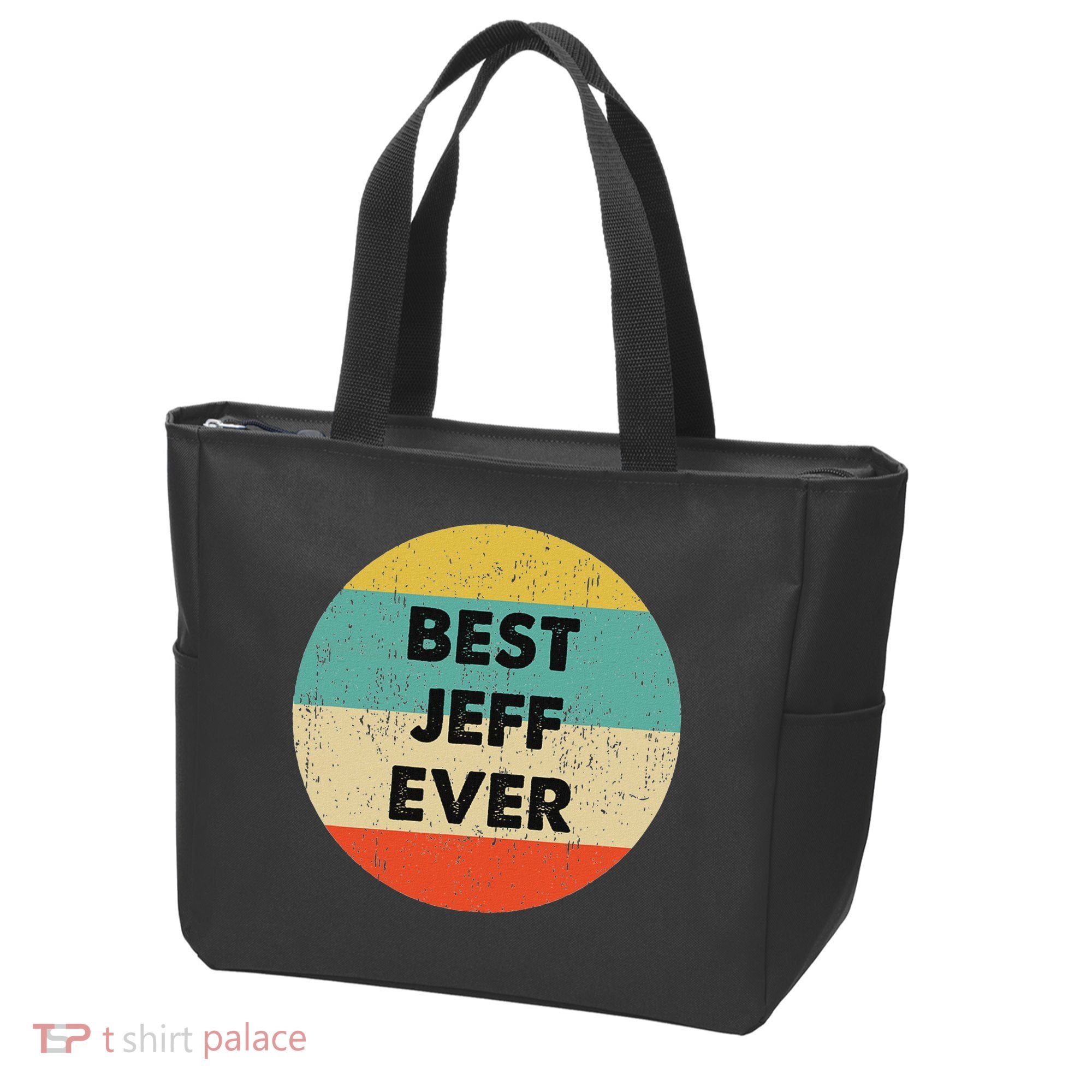 Jeff Name Tote Bag