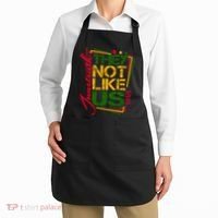 Juneteenth Not Like Us Not Like Us African American Freedom 1865 Apron thumb 2