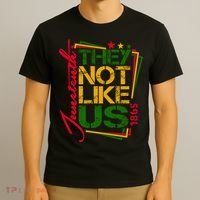 Juneteenth Not Like Us Not Like Us African American Freedom 1865 T-Shirt thumb 3