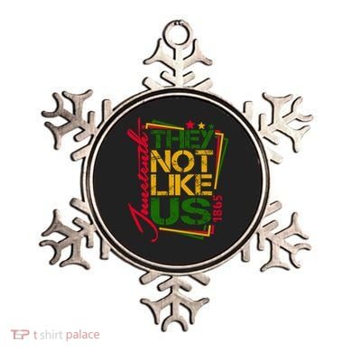 Juneteenth Not Like Us Not Like Us African American Freedom 1865 Ornament
