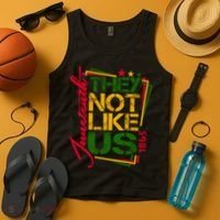 Juneteenth Not Like Us Not Like Us African American Freedom 1865 Tank Top thumb 4
