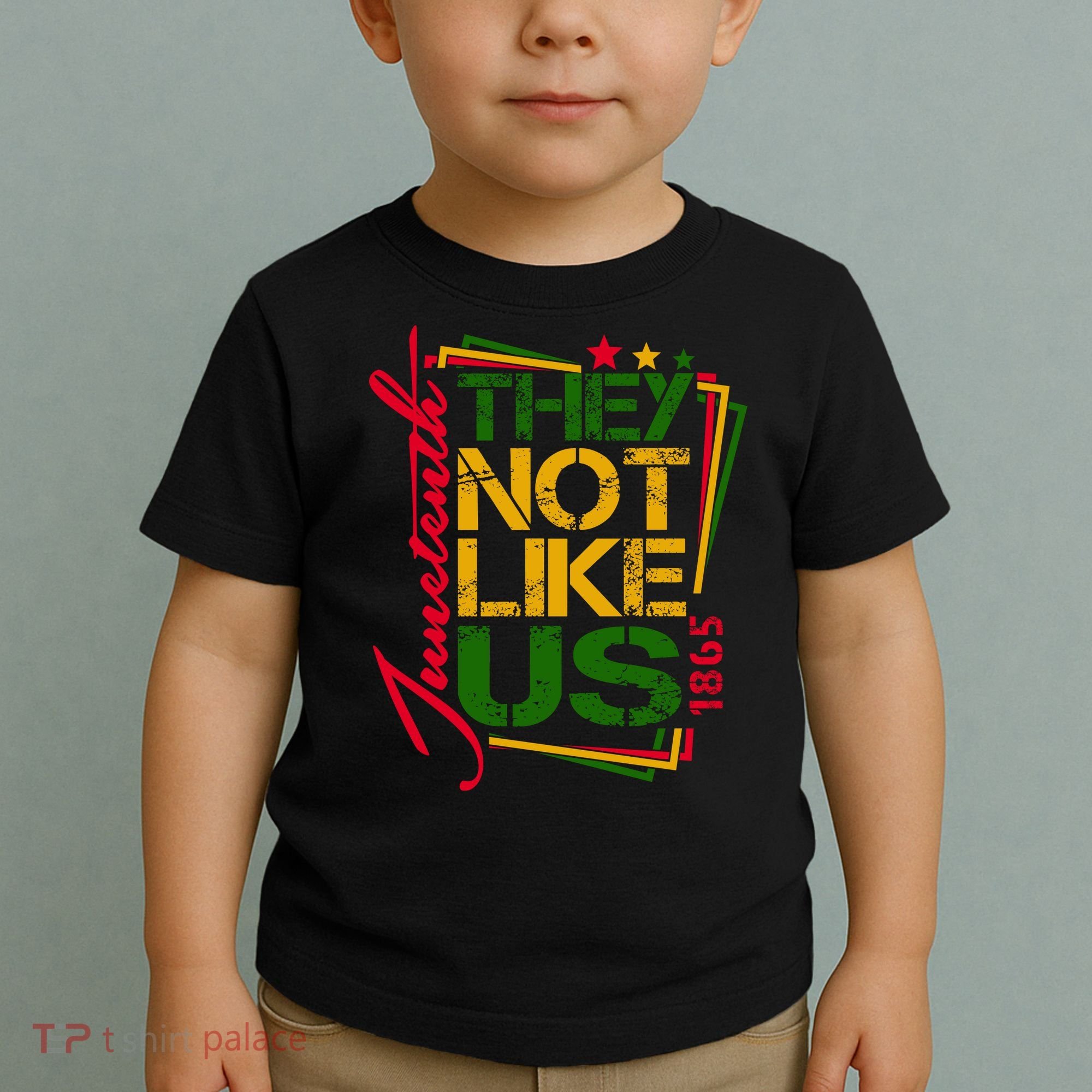 Juneteenth Not Like Us Not Like Us African American Freedom 1865 Toddler T-Shirt