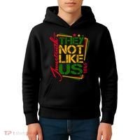 Juneteenth Not Like Us Not Like Us African American Freedom 1865 Kids Hoodie thumb 4