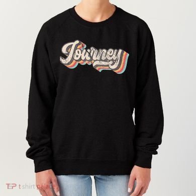 Journey Name Personalized Vintage Retro Women's Sweatshirt