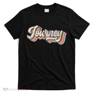 Journey Name Personalized Vintage Retro T-Shirt