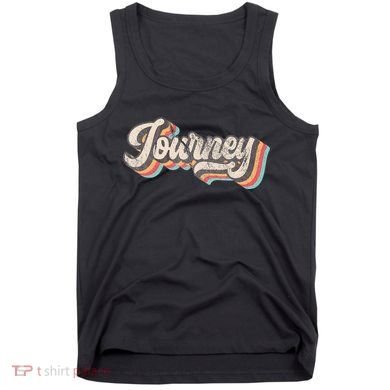 Journey Name Personalized Vintage Retro Tank Top