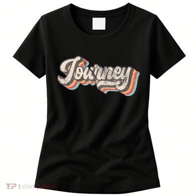 Journey Name Personalized Vintage Retro Women's T-Shirt