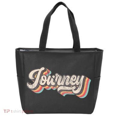 Journey Name Personalized Vintage Retro Tote Bag