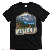 Jasper National Park Canadian Rockies Us Parks Camping T-Shirt thumb 0
