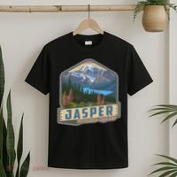 Jasper National Park Canadian Rockies Us Parks Camping T-Shirt thumb 2