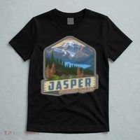 Jasper National Park Canadian Rockies Us Parks Camping T-Shirt thumb 5