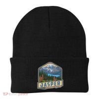 Jasper National Park Canadian Rockies Us Parks Camping Beanie thumb 0