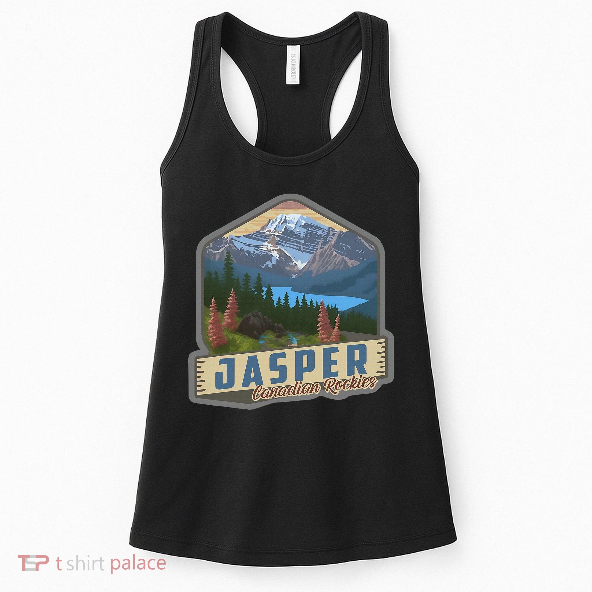 Jasper National Park Canadian Rockies Us Parks Camping Women's Tank Top