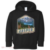 Jasper National Park Canadian Rockies Us Parks Camping Toddler Hoodie thumb 0