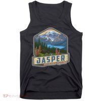 Jasper National Park Canadian Rockies Us Parks Camping Tank Top thumb 0