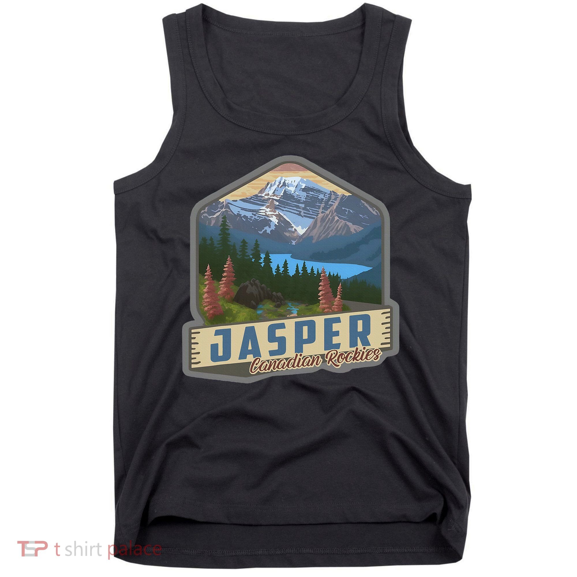 Jasper National Park Canadian Rockies Us Parks Camping Tank Top