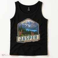Jasper National Park Canadian Rockies Us Parks Camping Tank Top thumb 2