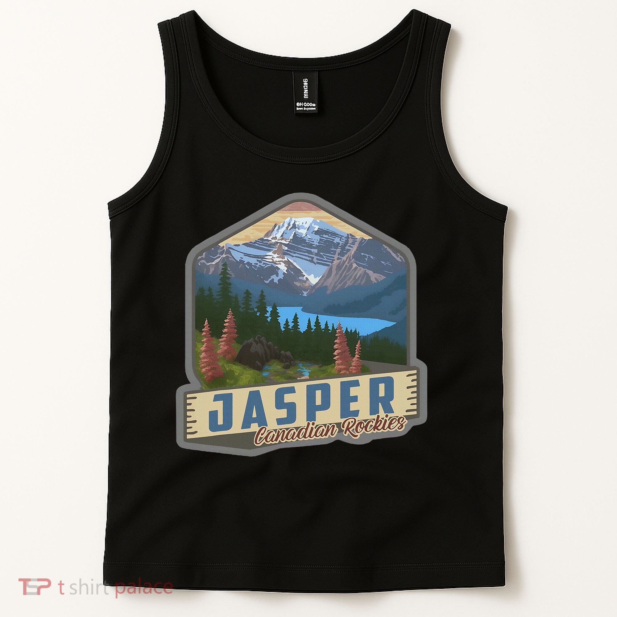 Jasper National Park Canadian Rockies Us Parks Camping Tank Top
