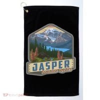 Jasper National Park Canadian Rockies Us Parks Camping Golf Towel thumb 0