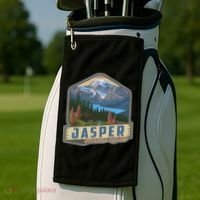 Jasper National Park Canadian Rockies Us Parks Camping Golf Towel thumb 2